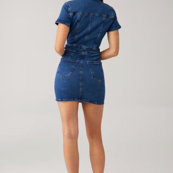 Good American Fit For Success Mini Dress, Size S - Picture 3 of 9